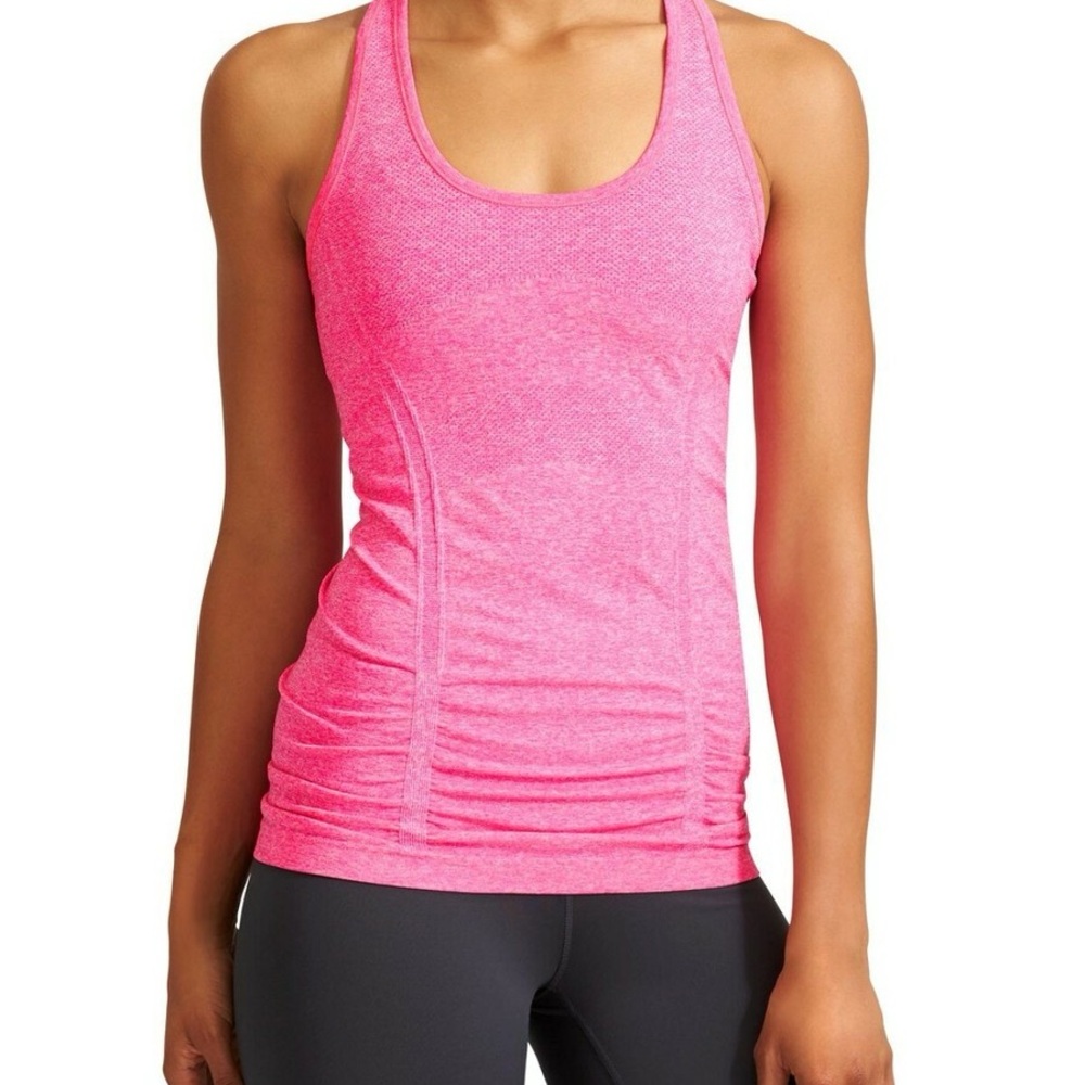 Athleta Hot Pink Women's Athletic Tank Top Racer Back Y2K Style 643266 Size XS